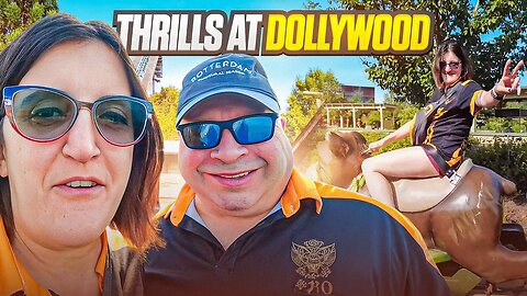 Thrills at Dollywood, BBQ Feast & Helicopter Ride | Pigeon Forge TN Travel Vlog 🎢🍖🚁