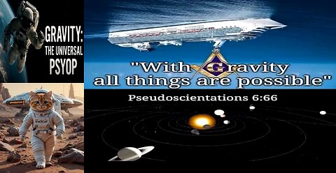 GRAVITY - THE PSYOP - THE MYTH - THE LIE