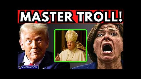 🔥Reporter IMMEDIATELY REGRETS Asking Trump About the VIRAL Pope Meme!