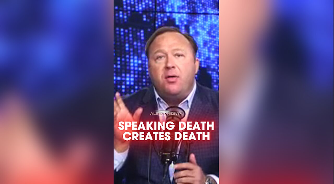 Alex Jones: Death and life are in the power of the tongue, Proverbs 18 - 5/19/15