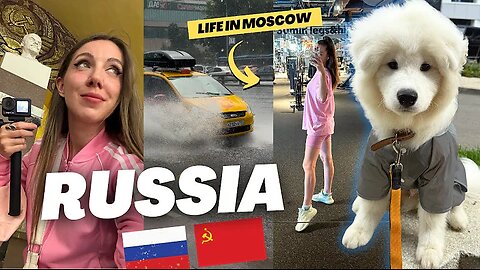 Rainy RUSSIA ☔ Cozy Days in Moscow with a Russian Girl 🐻‍❄️