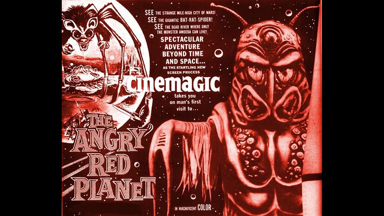 The Angry Red Planet Presented by the JWK