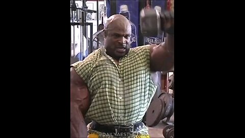 RONNIE COLEMAN DAILY ROUTINE