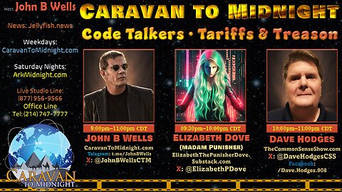 Code Talkers, Tariffs & Treason - John B Wells LIVE