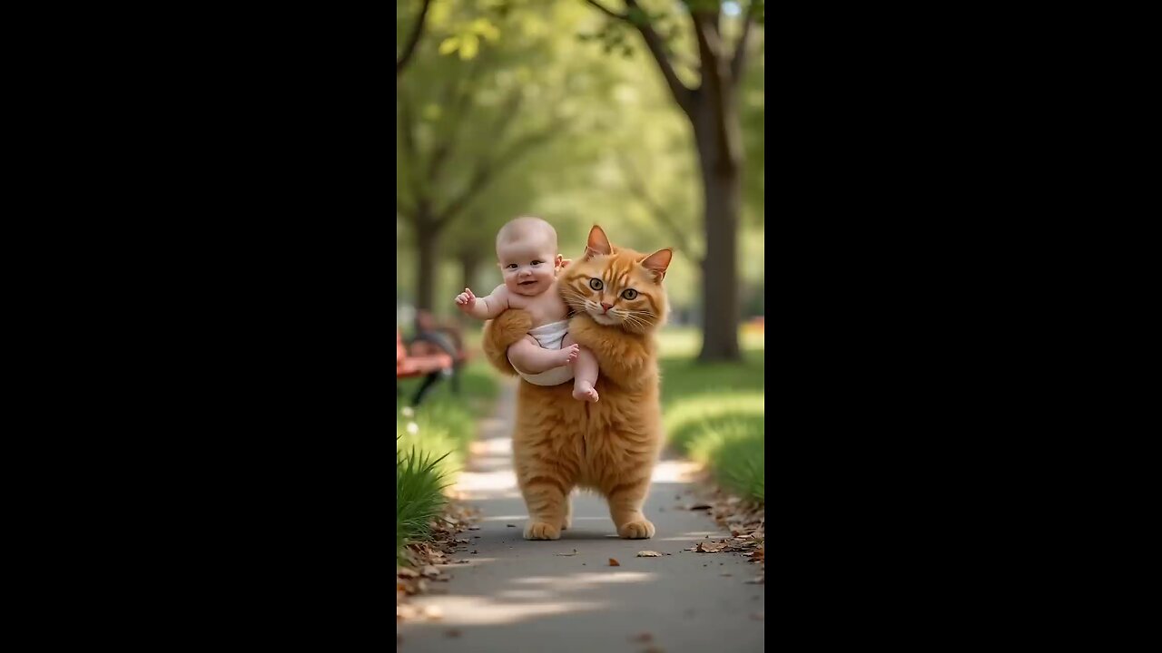 orange cat 😺 #ai #cat #orangecat