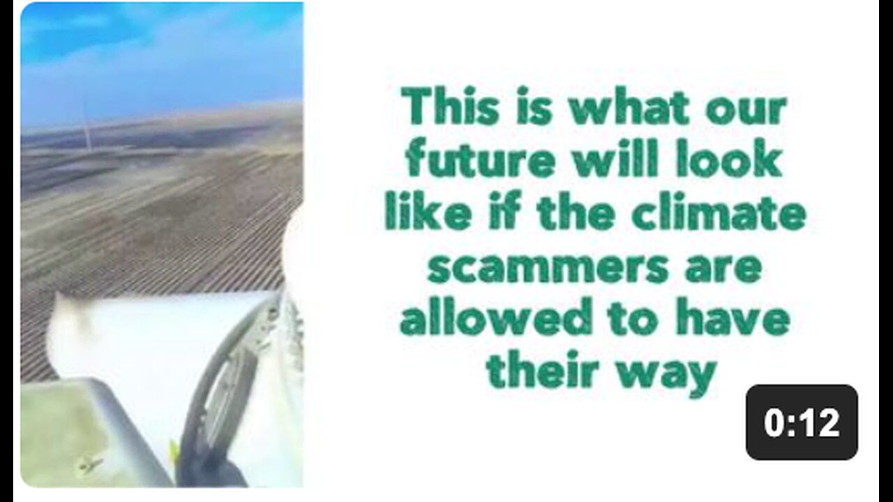 This is what our future will look like if the climate scammers are allowed to have their way