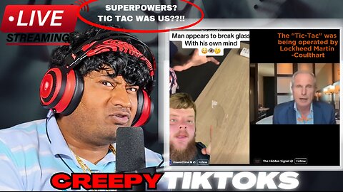 Unnerving and Strange Tiktok Videos Live Stream with Tedi (pt. 92)