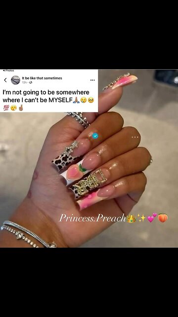 POV:You’re a #baddie who has a fly nailset AND MINDSET🤞🏽😮‍💨💯👑✨💕🍑