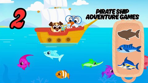 Rescue the Whale and Make a Pirate Flag – Pirate Ship Game Part 2