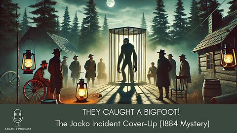 THEY CAUGHT A BIGFOOT! The Jacko Incident Cover-Up (1884 Mystery) | Podcast-171