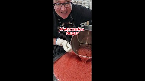 Making Watermelon hard candy