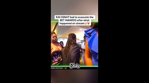 KAI CENAT had to evacuate the BET AWARDS after what happened on stream