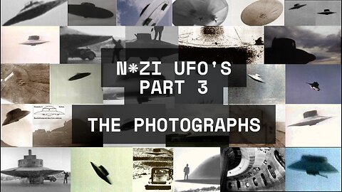 N*zi UFO'S ( Part 3) - Are The Photographs Legitimate?