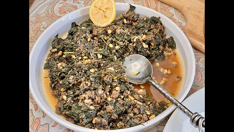 Rich & Flavorful Spinach Stew! Lebanese Sabanekh #EasyRecipe #Healthy