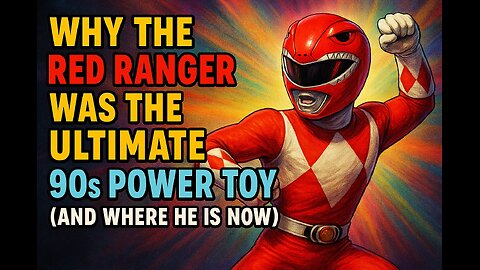 Why the Red Ranger Was the Ultimate 90s Power Toy and Where He Is Now