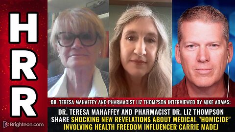Dr. Teresa Mahaffey and pharmacist Liz Thompson share shocking new revelations