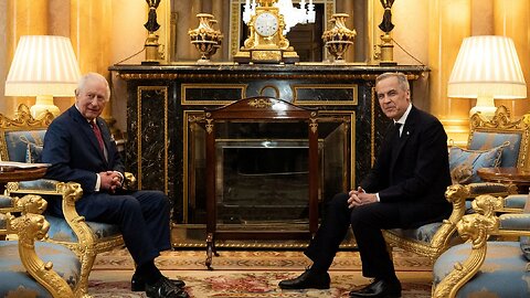 King meets Carney in symbolic support for Canada