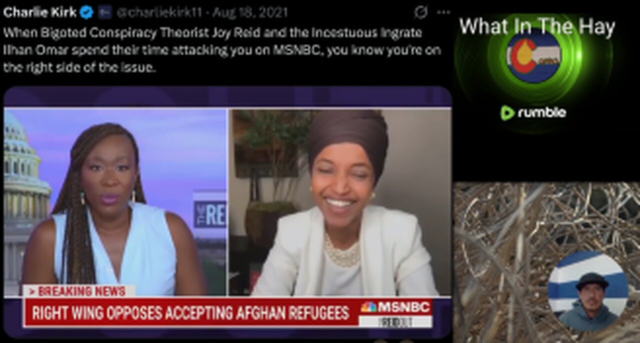 CHARLIE KIRK on ILHAN OMAR / ILHAN OMAR is LEAVING BACK to SOMALIA
