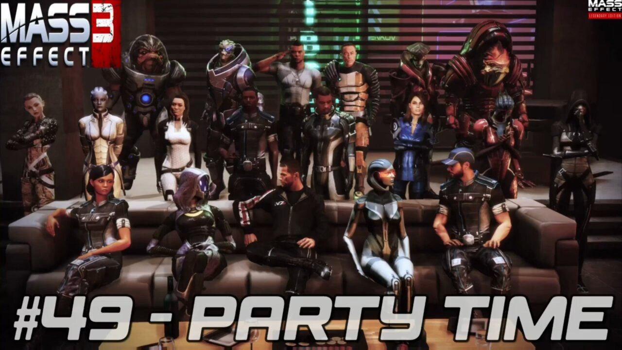 Energetic Party - Mass Effect Legendary Edition: Part 49 #masseffect3 #commentary