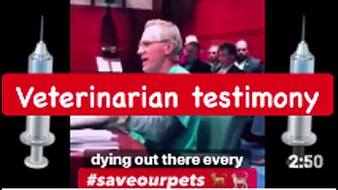 "Testimony from Veterinarians: Pet Vaccines are Causing Fatalities"