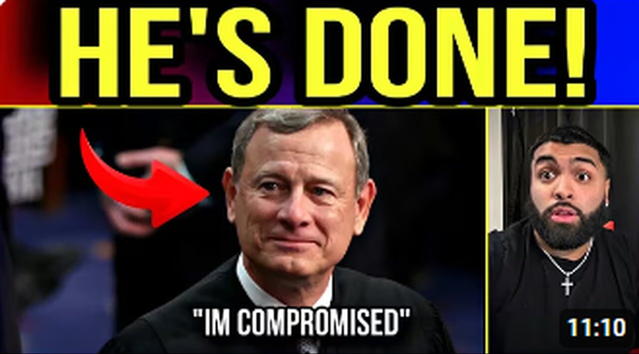 OMG! Trump Just Found the BOMBSHELL That ENDS Justice Roberts Career!!