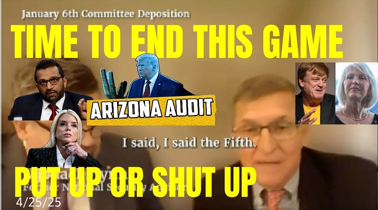 TIME TO END THIS GAME - PUT UP OR SHUT UP