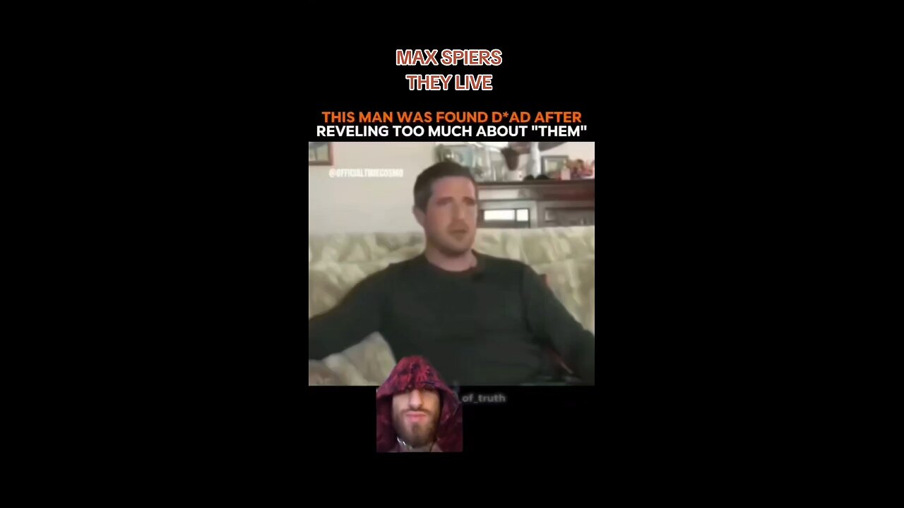 MAX SPIERS THEY LIVE