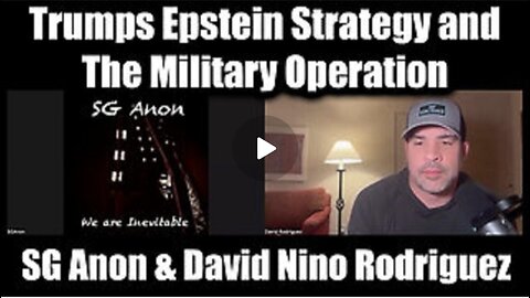 SG ANON & NINO: Trumps Epsein Strategy ...