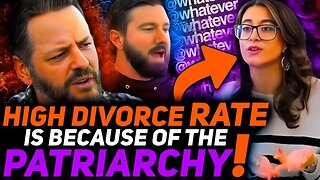 Andrew LOGICALLY Shreds Bratty Feminist in Minutes Scapegoating Men for Divorce Spike