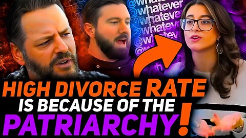 Andrew LOGICALLY Shreds Bratty Feminist in Minutes Scapegoating Men for Divorce Spike