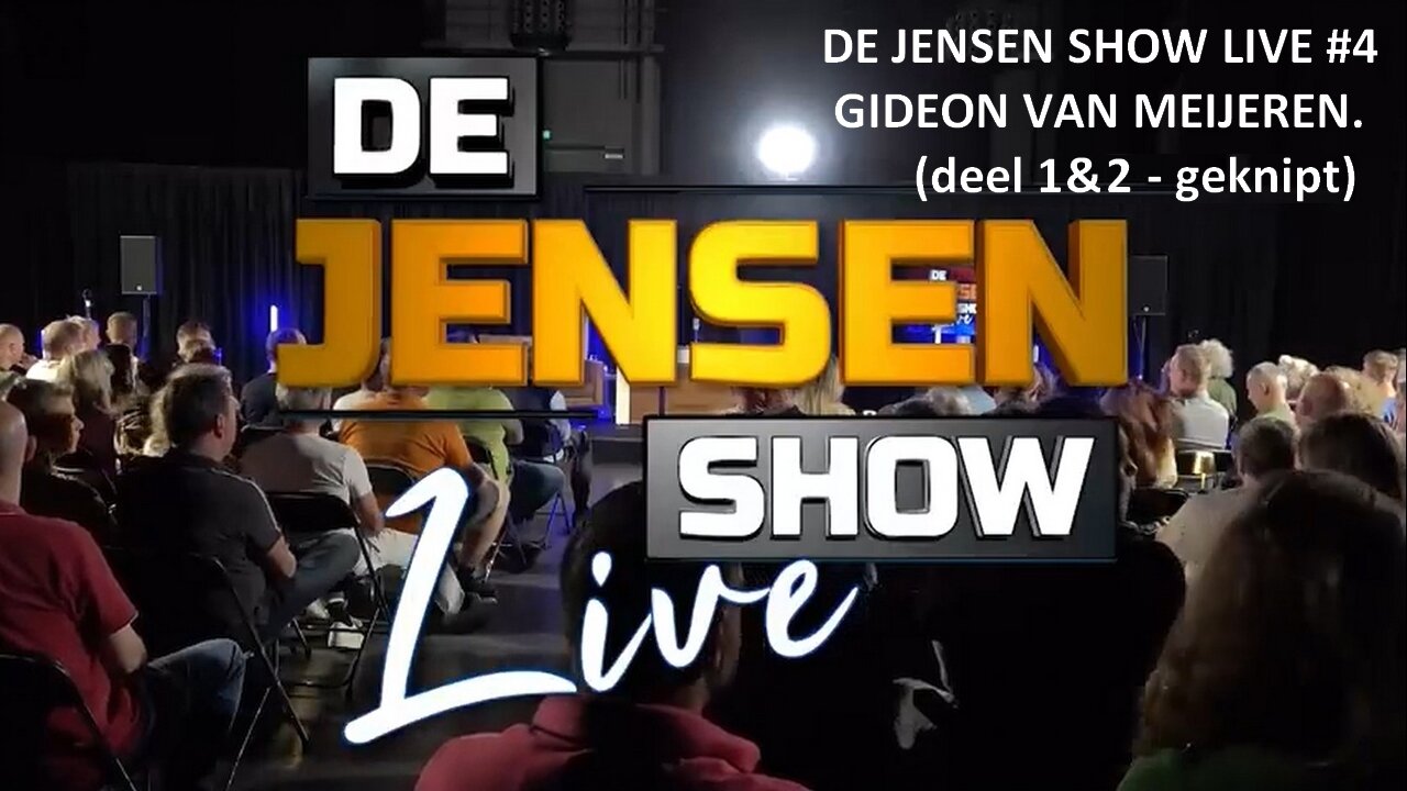 DE JENSEN SHOW LIVE #4 - GIDEON VAN MEIJEREN (deel 1&2 - geknipt).