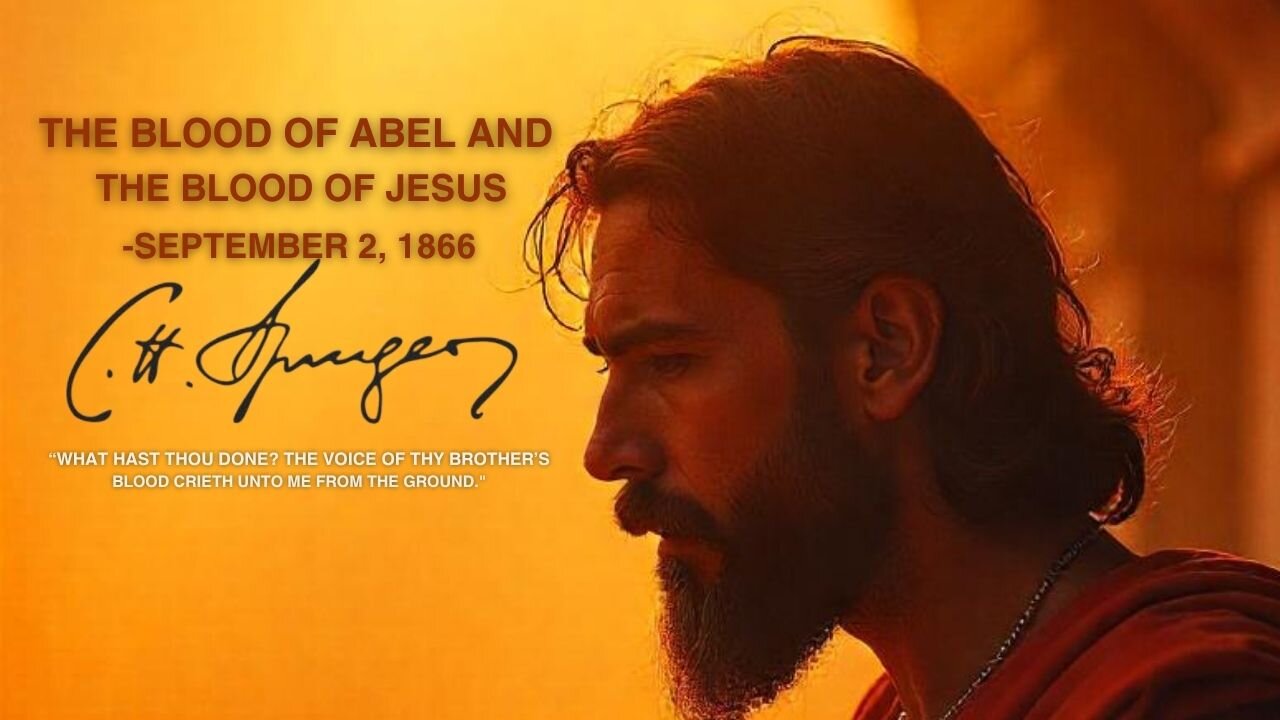 The Blood of Abel and the Blood of Jesus, Spurgeon