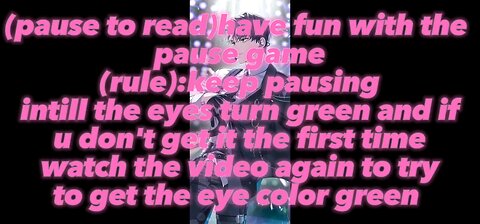 have fun with the game try to make my oc's eye color green before the vid ends have fun with thegame