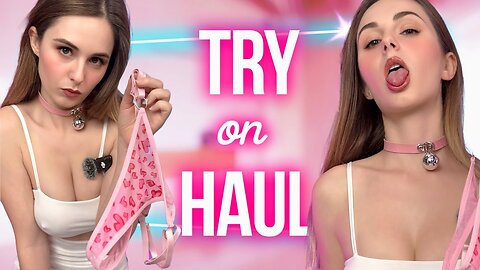 (4k) Transparent Mini Dress Try on Haul | No Panties Mini Skirt | Lingerie 2025