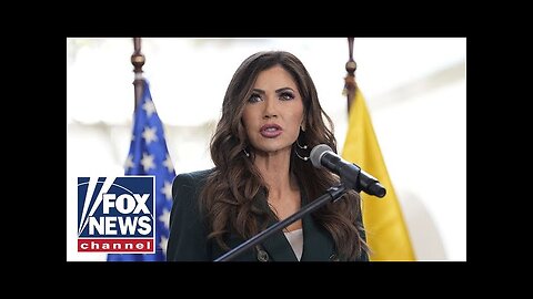 Secretary Noem holds a press conference