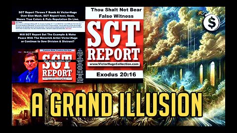 Dollar Vigilante Jeff Berwick Sets SGT Report Up To Debate VictorHugo About Elon Musk Gen Mike Flynn