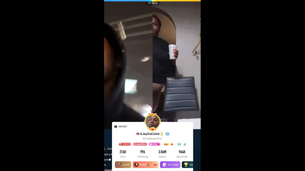 Aj is headed back home from the store.Draya is eating!!!