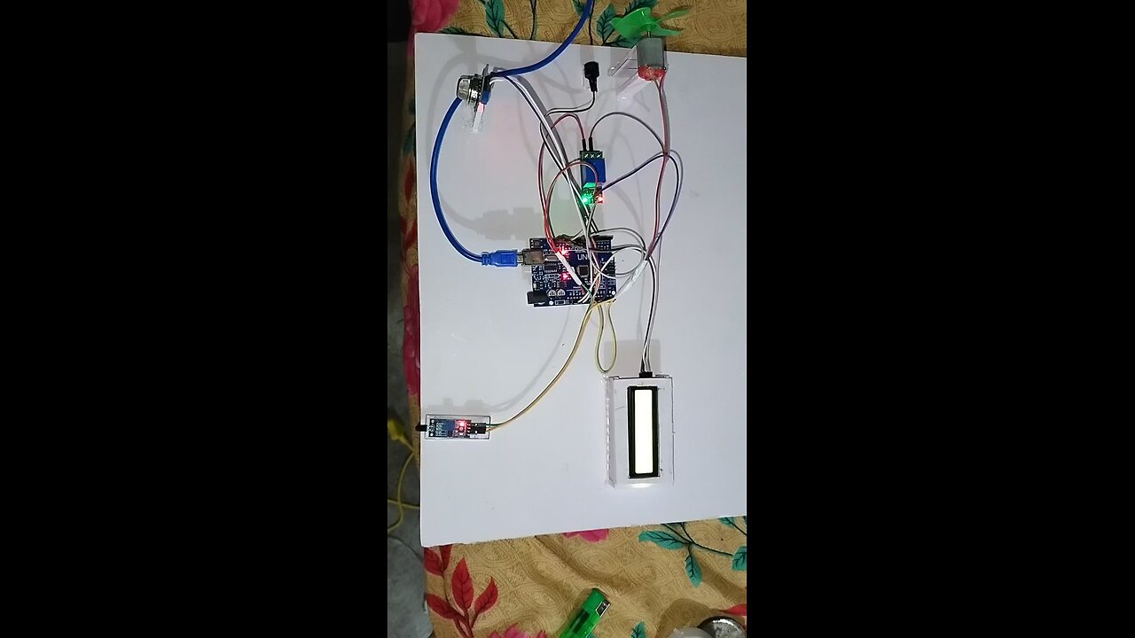 flame 🔥 and Gas ⛽ detected system