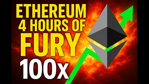 🔥In This 4 HR AMBIANT VIDEO you see me down 144% to winning 145% $5500!! Amazing 100x Ethereum Long!