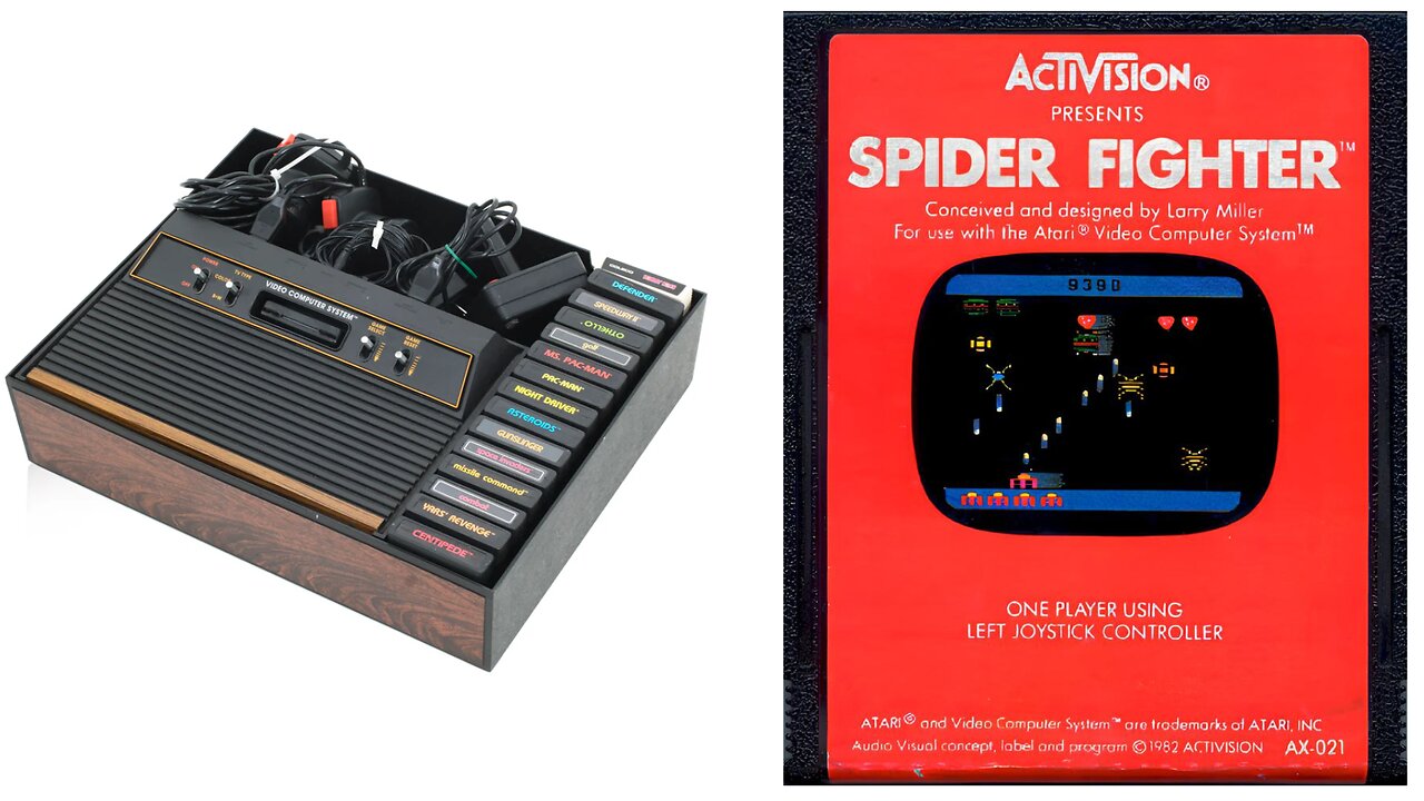 Atari 2600 - Spider Fighter