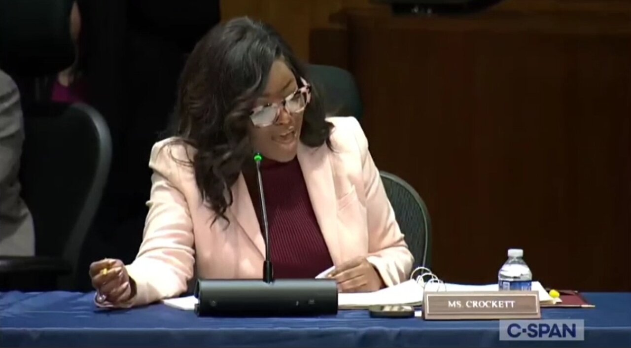 Rep Jasmine Crockett Whines About Boogymen Billionaires Again
