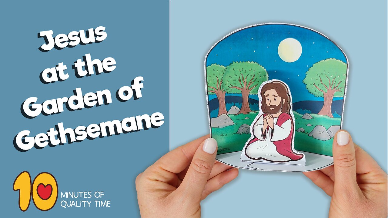 Jesus at the Garden of Gethsemane Craft