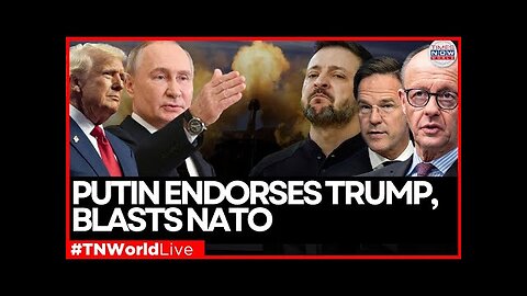 LIVE: Putin Praises Trump, Signals Peace Talks, and Criticizes NATO's Role in Ukraine Conflict