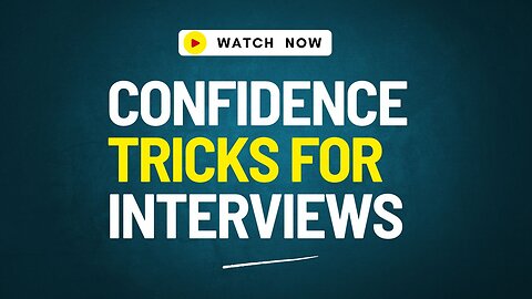 Body Language Tricks for Interview Confidence