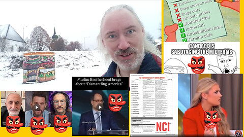 Falska präster. Mark Carney, Gog, Magog & Lucifer. Erika Kirk 80% psyop. Regenerativt odlande