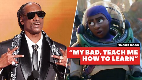 Snoop Dogg Apologizes for Pixar ‘Lightyear’ Comments | Talking In Teacups Clip