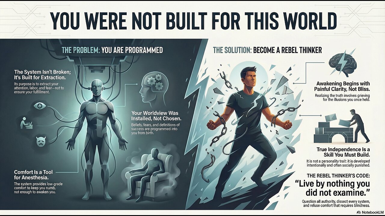 You Were NOT Built for This World