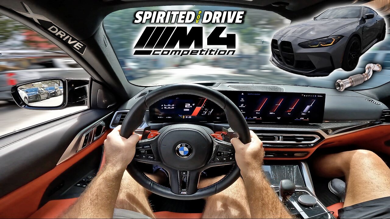 POV: G82 BMW M4 Competition xDrive FULL SEND!