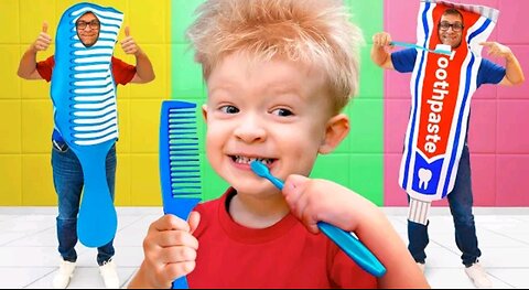 Adam and Mom learn good habits for Kids
