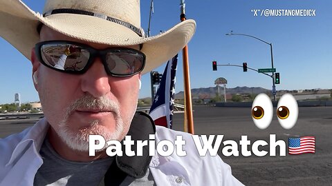 PATRIOT WATCH🇺🇸 Finding Patriots in Casa Grande, Arizona on a Bridge over the 10 Freeway.